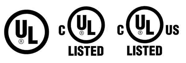 UL认证标志样式