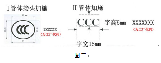 CCC标志尺寸要求,强制商品认证标志,3c标志比例